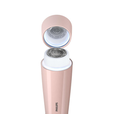 DEPILADORA PHILIPS BELLEZA BRR454/00 SERIE 5000 LED + ESPEJO PILA HIPOALERGÉNICO