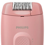 DEPILADORA PHILIPS BELLEZA BRE227/00 SERIE 2000 CABLE CABEZAL MASAJE HASTA 4 SEM