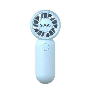 VENTILADOR DE MANO SOGO VEN-SS-21145-BL 3W AZUL