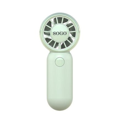 VENTILADOR DE MANO SOGO VEN-SS-21145-GR 3W VERDE