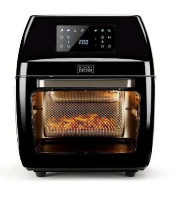 FREIDORA SIN ACEITE BLACK & DECKER BXAFO1200E 12L
