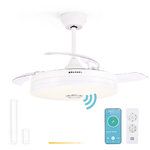 VENTILADOR TECHO GRUNKEL SKYWIND-42BT2 106CM 30W MOTOR DC MANDO LED BLUETOOTH