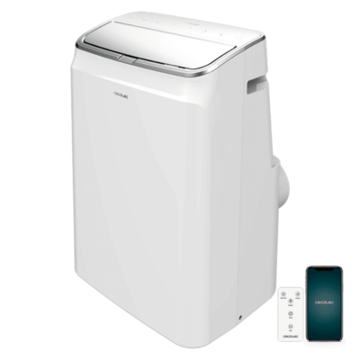 AIRE ACOND. PORTATIL CECOTEC 08177 FORCECLIMA 3024FRIG/H BOMBA CALOR A WIFI