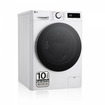 LAVASECADORA LG BLANCA F2DR5S09A1W.ABWQPES 9KG/5KG 1400 RPM A/E BCO.