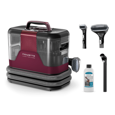 .TES.ASPIRADOR DE TAPICERIA ROWENTA IN7010F0 CLEAN IT HOT&COLD 1150W 13KPA CABLE 5M NEGRO