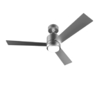 VENTILADOR TECHO CECOTEC ENERGYSILENCE AERO 4850 STYLE STEEL 05837 122CM 30W LED MANDO ACERO