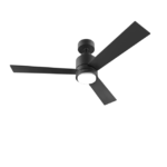 VENTILADOR TECHO CECOTEC ENERGYSILENCE AERO 4850 STYLE BLACK 05836 122CM 30W LED MANDO NEGRO