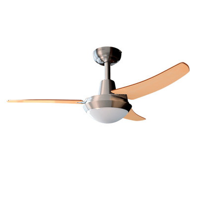VENTILADOR TECHO CECOTEC ENERGYSILENCE AERO 480 05944 106CM 65W LED MANDO MADERA