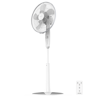 VENTILADOR PIE CECOTEC ENERGYSILENCE 1010 EXTREMEFLOW 05911 40CM 60W 3 VEL. TEMPOR. BLANCO