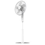 VENTILADOR PIE CECOTEC ENERGYSILENCE 1010 EXTREMEFLOW 05911 40CM 60W 3 VEL. TEMPOR. BLANCO