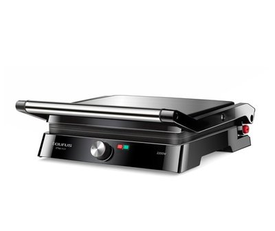 GRILL TAURUS ETNA 28X22 INOX APERT.180º 2200W NEW