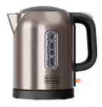HERVIDORA BLACK & DECKER BXKE2207E | ES9580120B 1L 2200W INOX SIN CABLE 360º