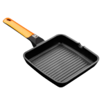 SARTEN GRILL BRA EFFICIENT ORANGE 28CM RAYADA
