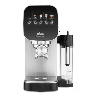 CAFETERA EXPRESS UFESA SIENNA LATTE 71706118 20BAR 1360W 0,9L LECHE 0,4L THERMOBLOCK