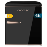 FRIGORIFICO 1p CECOTEC BOLERO COOLMARKET TT ORIGIN 45 02130 55X45 CÍCLICO E 45L RETRO NEGRO