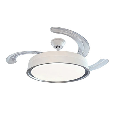 VENTILADOR TECHO ELCO PV-107T 107CM 65W 6 VEL. LED CCT MANDO