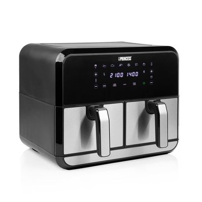 .CajaRota.FREIDORA SIN ACEITE PRINCESS 01.182074.01.001 8L (4L+4L) 2400W DIGITAL