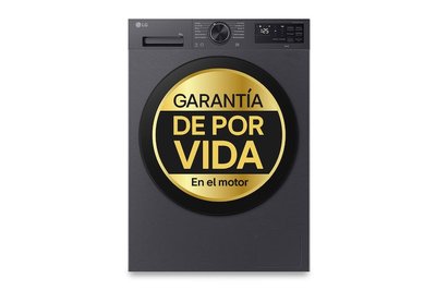 LAVADORA LG BLANCA F4X5009TBB 9KG 1400RPM A TURBOWASH GRAFITO