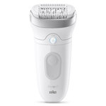 DEPILADORA BRAUN SILK-EPIL 7 SE7-000 WET&DRY 40 PINZAS 2 VEL. 40MIN PLATA