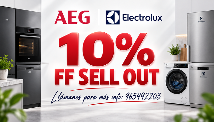 10%FF Sell Out AEG Electrolux